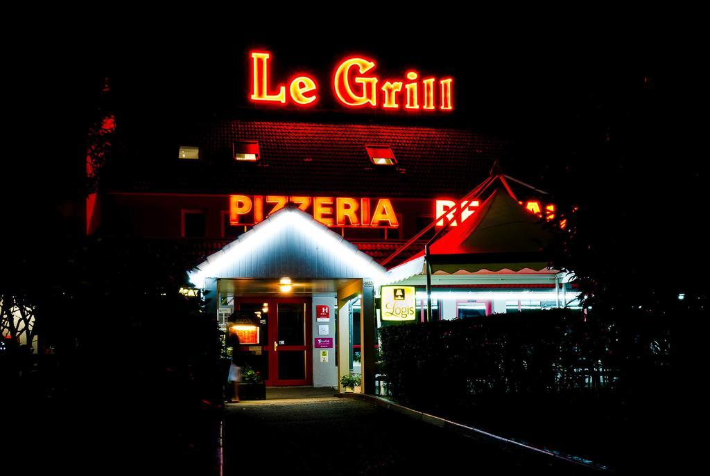 Logis Hotel Lons-Le-Saunier - Restaurant Le Grill Exterior photo