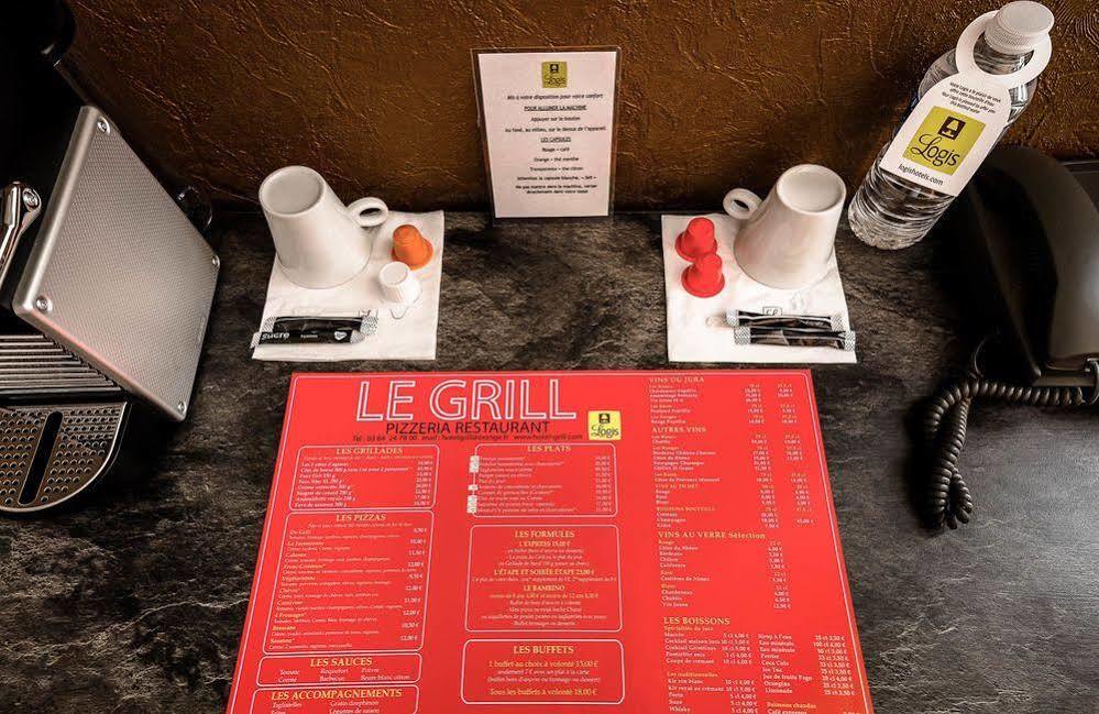 Logis Hotel Lons-Le-Saunier - Restaurant Le Grill Exterior photo